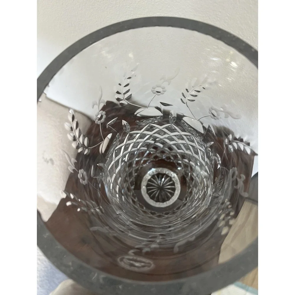 Rogaska Gallia Crystal Vase 11.25